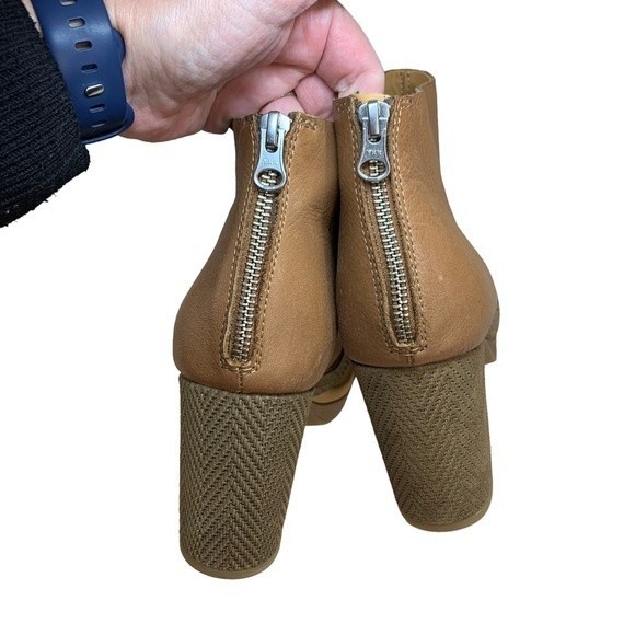 NEW Kork-Ease Hickland Taupe Leather Sandals Booties 11 Open Toe - Picture 7 of 11